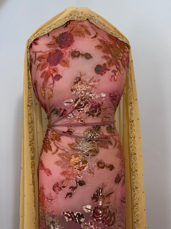 Aaliyyah Golden Orange Maqbal Dirac Set